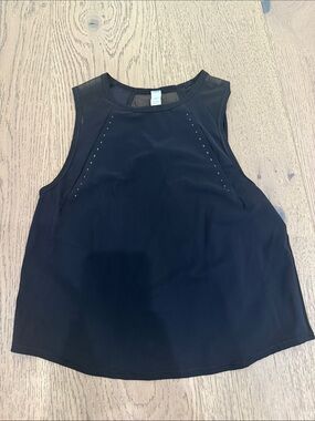 lululemon athletica Black High-Neck Sleeveless Tank